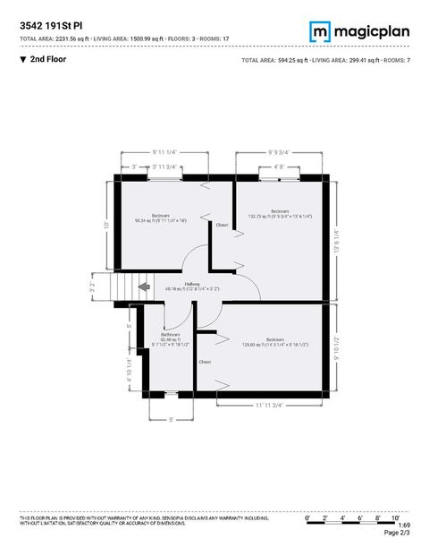 Tiny photo for 3542 191st Place, Lansing, IL 60438 (MLS # 12481019)