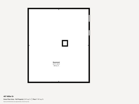 Tiny photo for 487 MILLER Drive, Elgin, IL 60123 (MLS # 12508977)