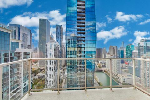 Tiny photo for 420 E Waterside Drive #3804, Chicago, IL 60601 (MLS # 12502761)