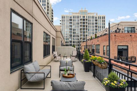 Tiny photo for 520 W Huron Street #705, Chicago, IL 60654 (MLS # 12624085)