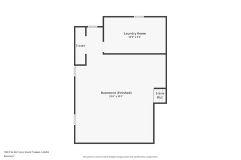 Tiny photo for 1000 S Na Wa Ta Avenue, Mount Prospect, IL 60056 (MLS # 12582617)