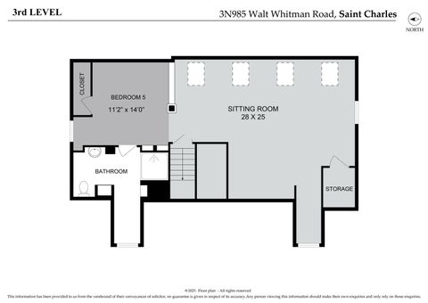 Tiny photo for 3N985 Walt Whitman Road, St. Charles, IL 60175 (MLS # 12469347)