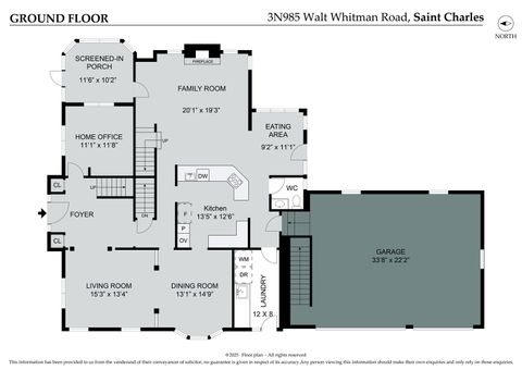 Tiny photo for 3N985 Walt Whitman Road, St. Charles, IL 60175 (MLS # 12469347)