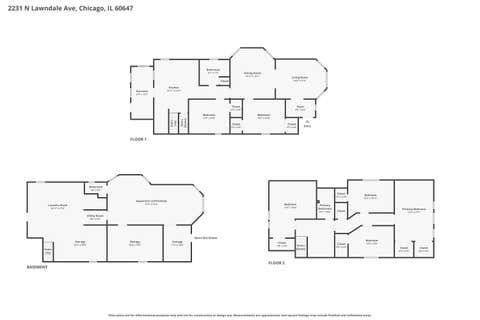 Tiny photo for 2231 N Lawndale Avenue, Chicago, IL 60647 (MLS # 12614144)