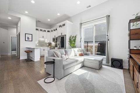 Tiny photo for 1847 N Kedzie Avenue #3S, Chicago, IL 60647 (MLS # 12601596)