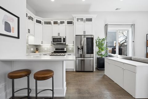 Tiny photo for 1847 N Kedzie Avenue #3S, Chicago, IL 60647 (MLS # 12601596)