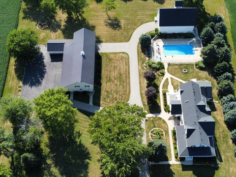 Tiny photo for 19445 Shabbona Road, Malta, IL 60150 (MLS # 12446312)