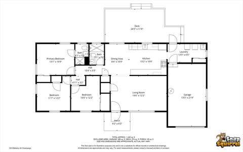 Tiny photo for 1810 Bellamy Drive, Champaign, IL 61821 (MLS # 12694428)