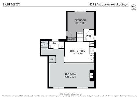 Tiny photo for 423 S Yale Avenue, Addison, IL 60101 (MLS # 12614321)