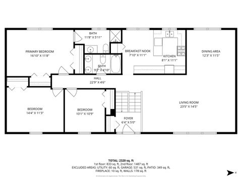 Tiny photo for 21226 N Woodland Avenue, Barrington, IL 60010 (MLS # 12630704)