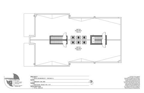 Tiny photo for 4353 N Richmond Avenue #3N, Chicago, IL 60618 (MLS # 12527542)
