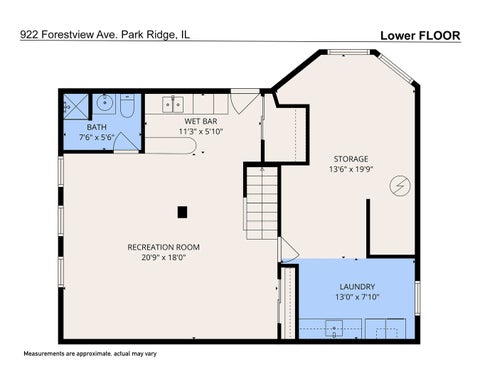Tiny photo for 922 Forestview Avenue, Park Ridge, IL 60068 (MLS # 12794460)