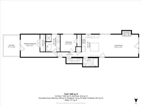 Tiny photo for 867 N Paulina Street #3S, Chicago, IL 60622 (MLS # 12731185)