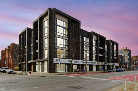 Photo of 754 N Bishop Street #201, Chicago, IL 60642 (MLS # 12572289)