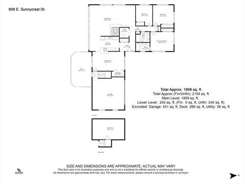 Tiny photo for 609 E Sunnycrest Court, Urbana, IL 61801 (MLS # 12566184)