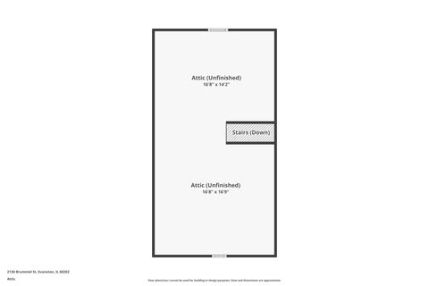 Tiny photo for 2130 Brummel Street, Evanston, IL 60202 (MLS # 12488077)