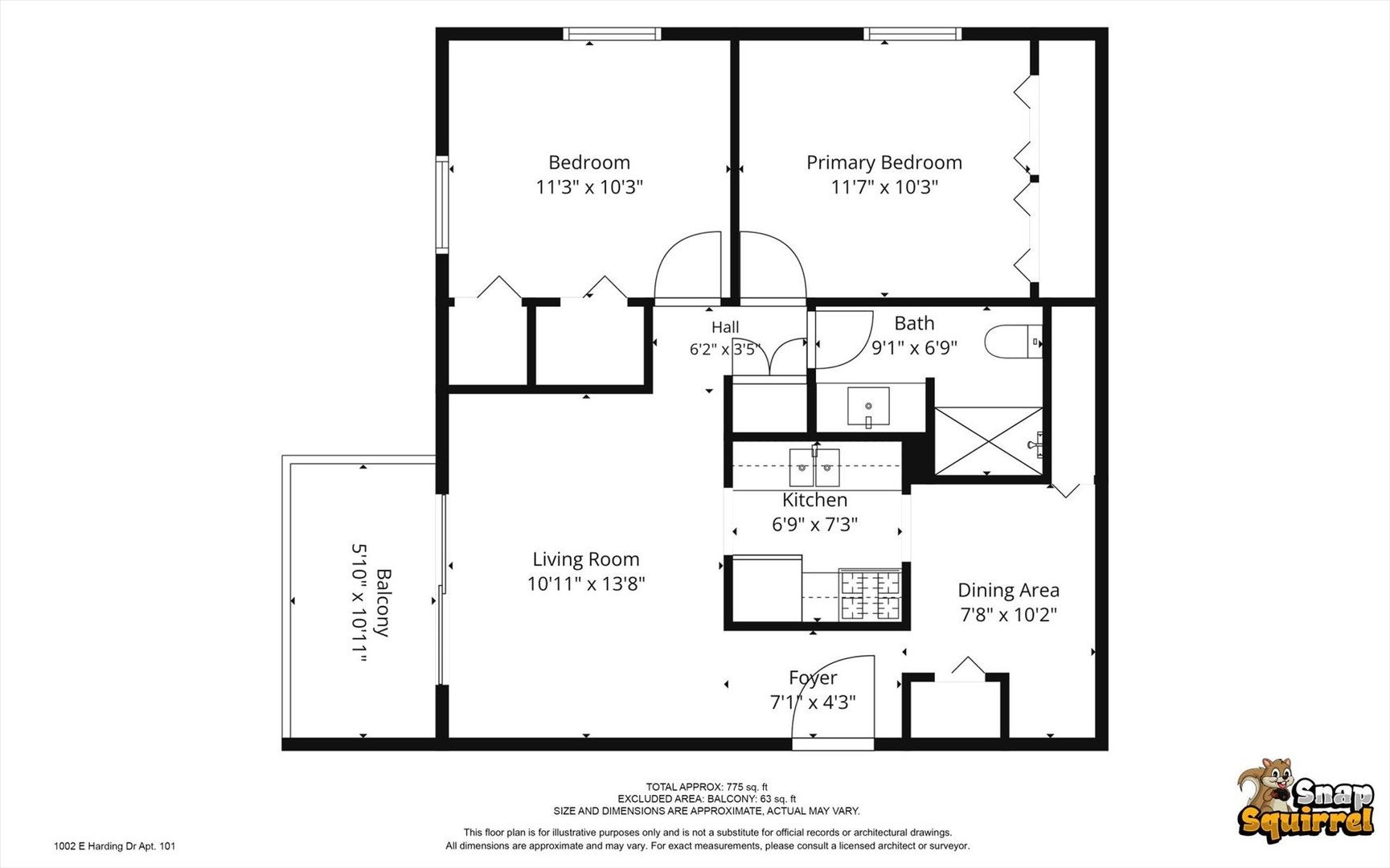 1002 E Harding Drive E 101