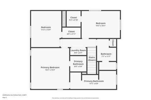 Tiny photo for 22429 KARLOV Avenue, Richton Park, IL 60471 (MLS # 12644920)