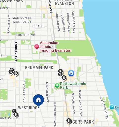 Tiny photo for 7074 N RIDGE Boulevard #1E, Chicago, IL 60645 (MLS # 12498064)