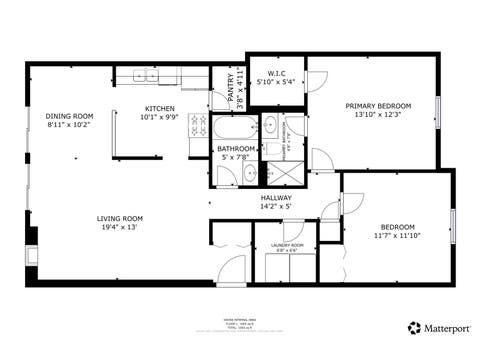 Tiny photo for 220 OAK KNOLL Court #B2, Schaumburg, IL 60193 (MLS # 12674361)