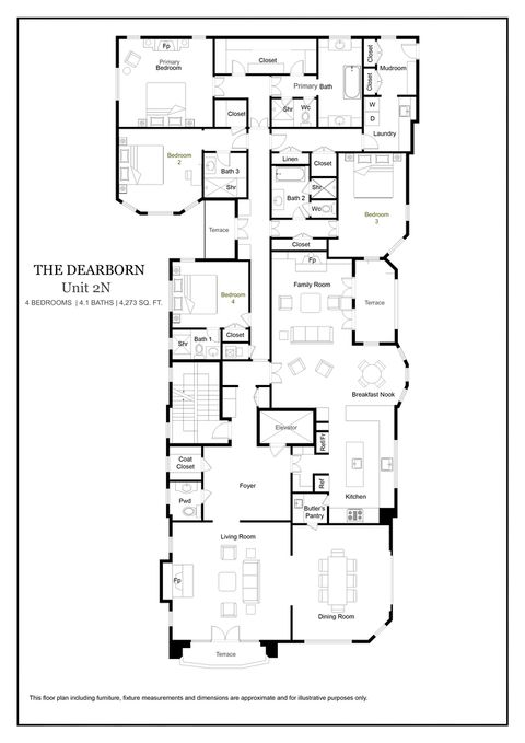 Tiny photo for 1447 N Dearborn Street #2N, Chicago, IL 60610 (MLS # 12409813)