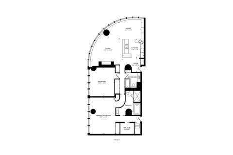 Tiny photo for 505 N Lake Shore Drive #708-709, Chicago, IL 60611 (MLS # 12650660)