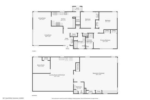 Tiny photo for 1811 South Boulevard, Evanston, IL 60202 (MLS # 12547150)