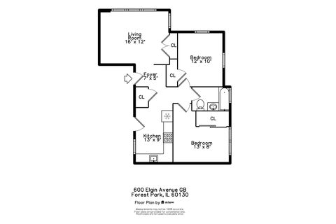 Tiny photo for 600 Elgin Avenue #GB, Forest Park, IL 60130 (MLS # 12610946)