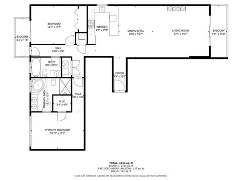 Tiny photo for 1610 W Grand Avenue #2C, Chicago, IL 60622 (MLS # 12478816)