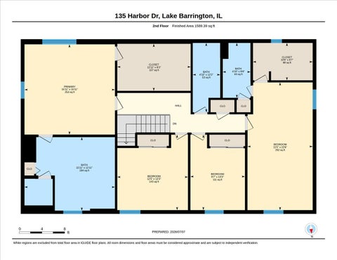 Tiny photo for 135 Harbor Drive, Lake Barrington, IL 60010 (MLS # 12689336)