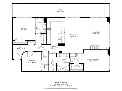 Tiny photo for 1750 N WOLCOTT Avenue #102, Chicago, IL 60622 (MLS # 12724749)