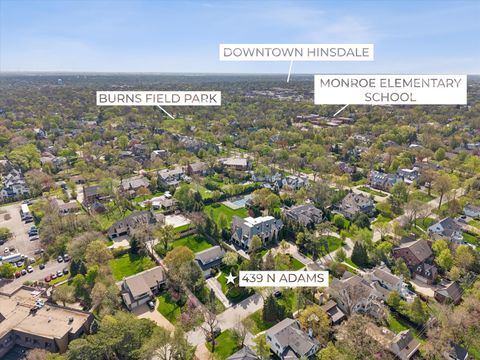 Tiny photo for 439 N Adams Street, Hinsdale, IL 60521 (MLS # 12627084)