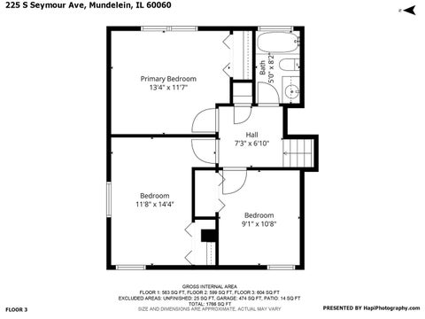 Tiny photo for 225 S Seymour Avenue, Mundelein, IL 60060 (MLS # 12729576)