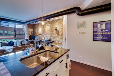 Tiny photo for 1118 W Fulton Street #201, Chicago, IL 60607 (MLS # 12541537)