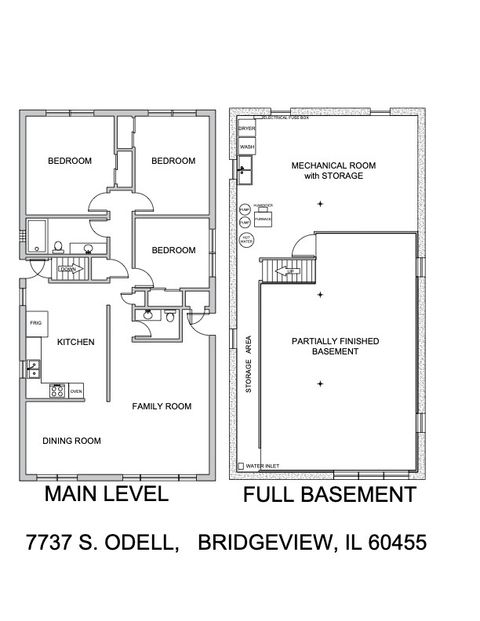 Tiny photo for 7737 Odell Avenue, Bridgeview, IL 60455 (MLS # 12616158)