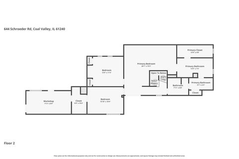 Tiny photo for 644 Schroeder Road, Coal Valley, IL 61240 (MLS # 12601351)