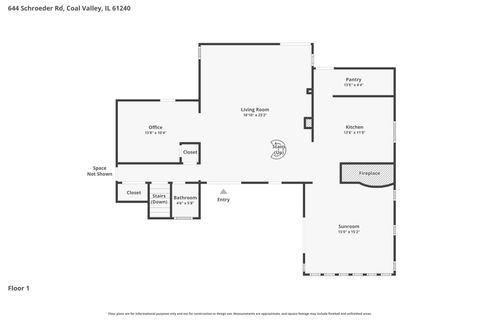 Tiny photo for 644 Schroeder Road, Coal Valley, IL 61240 (MLS # 12601351)