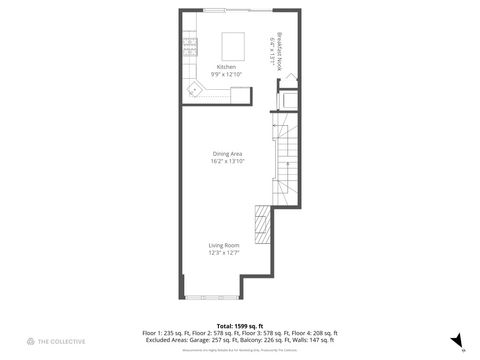 Tiny photo for 525 N PEORIA Street, Chicago, IL 60642 (MLS # 12604939)