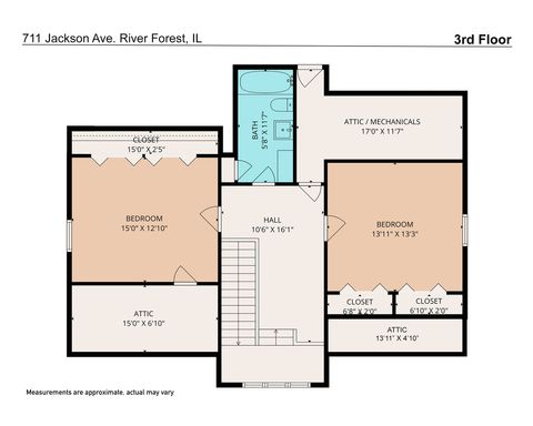 Tiny photo for 711 Jackson Avenue, River Forest, IL 60305 (MLS # 12597486)