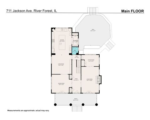 Tiny photo for 711 Jackson Avenue, River Forest, IL 60305 (MLS # 12597486)