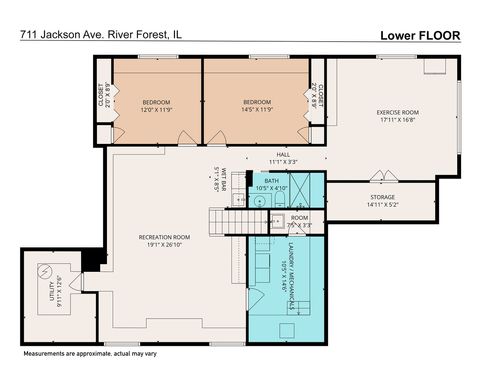 Tiny photo for 711 Jackson Avenue, River Forest, IL 60305 (MLS # 12597486)