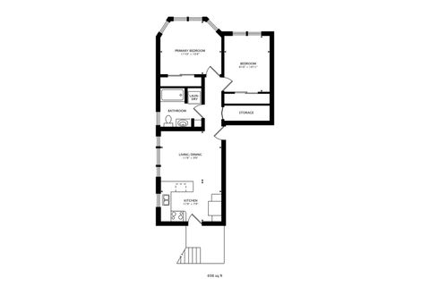 Tiny photo for 3215 N Francisco Avenue #3S, Chicago, IL 60618 (MLS # 12484587)