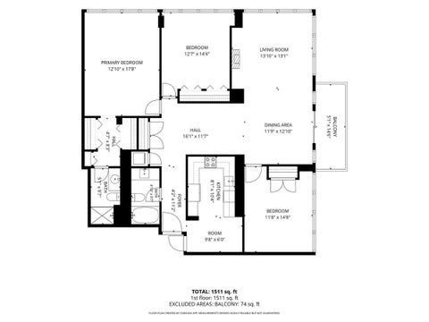 Tiny photo for 200 E Delaware Place #4F, Chicago, IL 60611 (MLS # 12736384)
