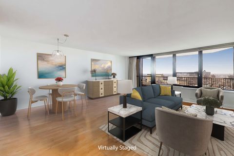 Tiny photo for 1560 N Sandburg Terrace #2411J, Chicago, IL 60610 (MLS # 12632926)