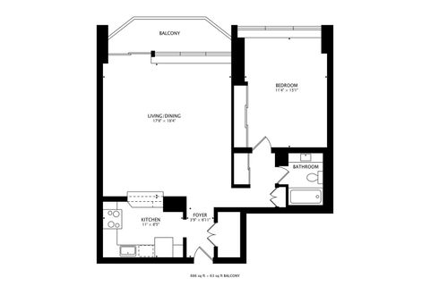 Tiny photo for 1560 N Sandburg Terrace #2411J, Chicago, IL 60610 (MLS # 12632926)