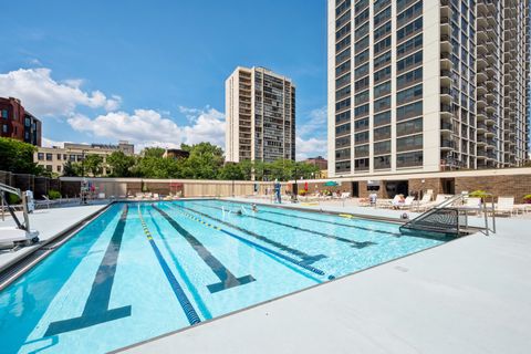 Tiny photo for 1560 N Sandburg Terrace #2411J, Chicago, IL 60610 (MLS # 12632926)
