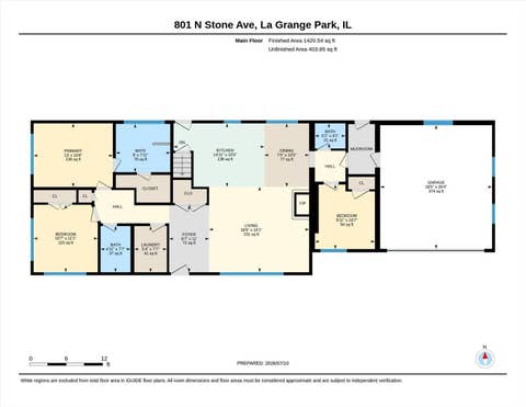 Tiny photo for 801 N Stone Avenue, La Grange Park, IL 60526 (MLS # 12698475)