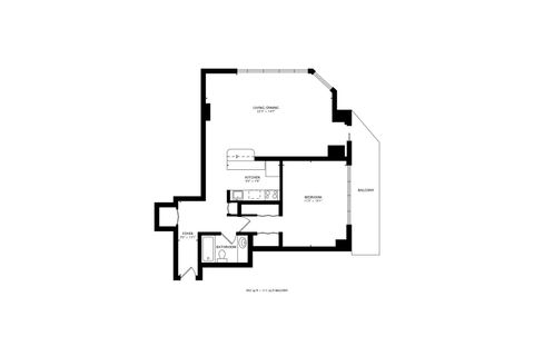 Tiny photo for 10 E ONTARIO Street #1205, Chicago, IL 60611 (MLS # 12535029)