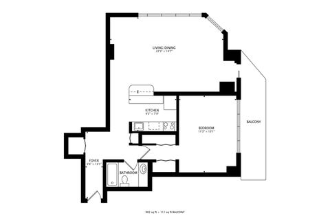 Tiny photo for 10 E ONTARIO Street #1205, Chicago, IL 60611 (MLS # 12535029)