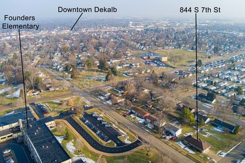 Tiny photo for 844 S 7th Street, DeKalb, IL 60115 (MLS # 12453708)